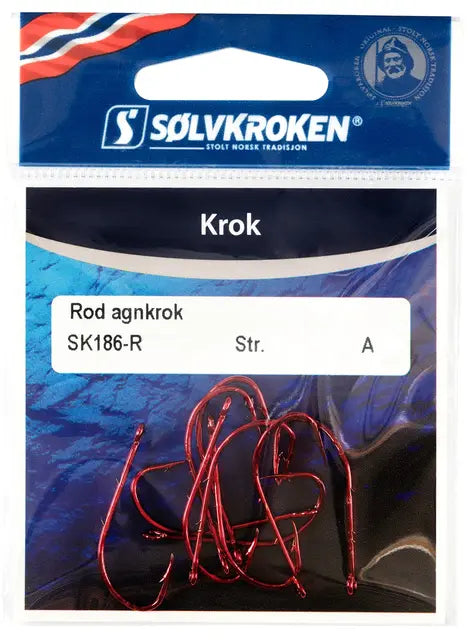 solvkroken baitholder agnkrok sk186ra 10pk - Fiskeutstyr - Flue.no