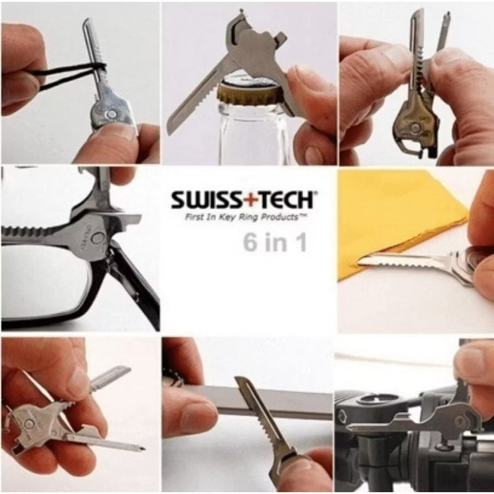 Swiss-tech Utili-key multitool | Bodyguard - Allt för Flugfiske
