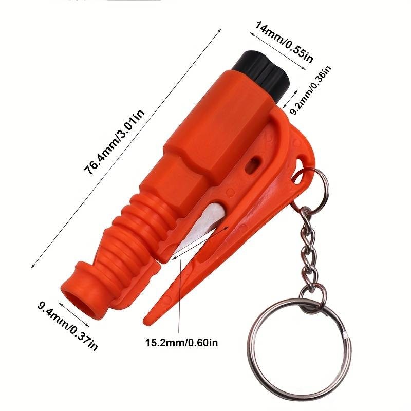 ResQmate| Glassknuser og beltekutter Keychain Tool - Friluftsliv