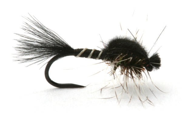 hatching midge black grey - Fiskefluer - Flue.no