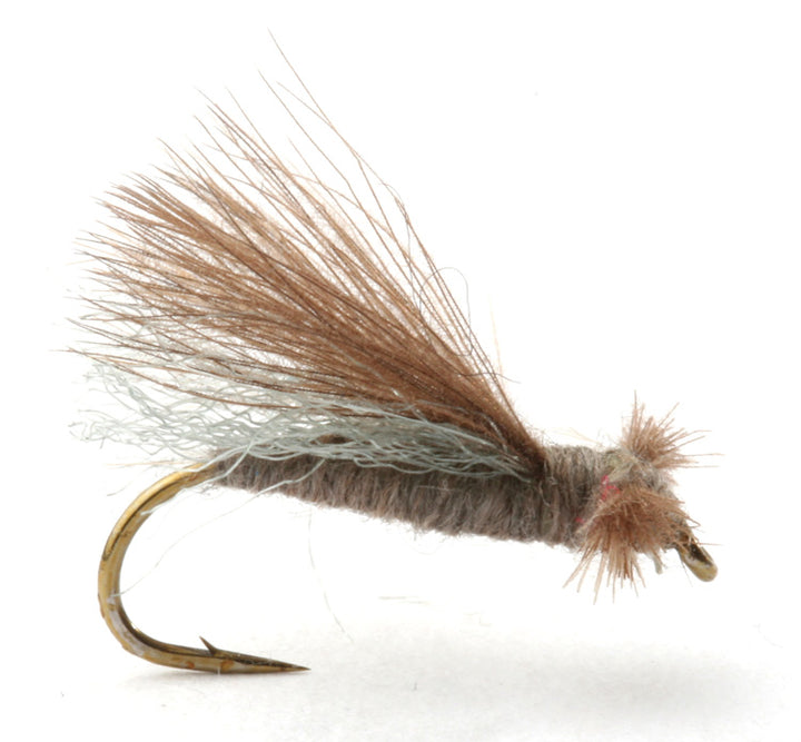 cdc caddis adult grey - Fiskefluer - Flue.no