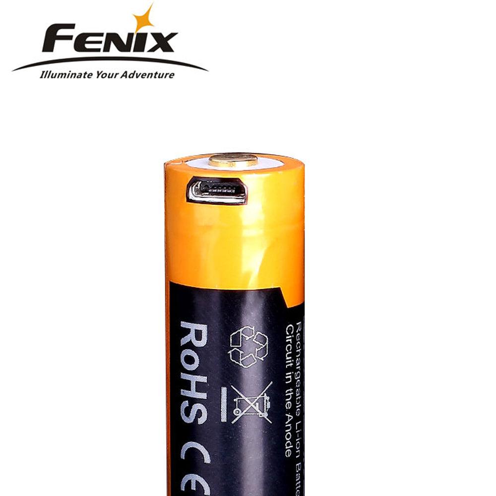 FENIX ARB-L18-3500U 18650 BATTERI USB 3500mAh - Batterier