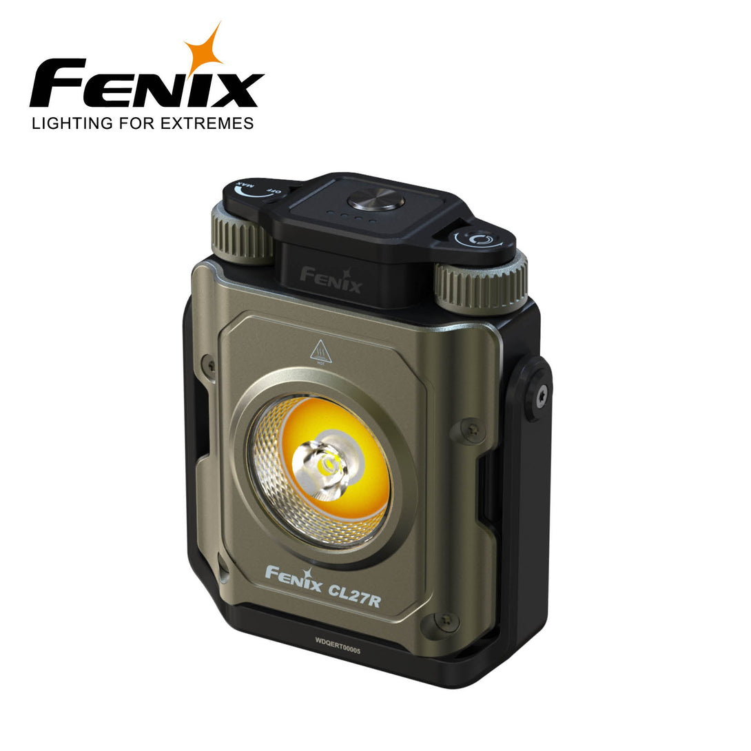 FENIX CL27R LANTERNE MULTIFUNKSJONELL LYKT GRØNN - Fangstmann.no - Hodelykter