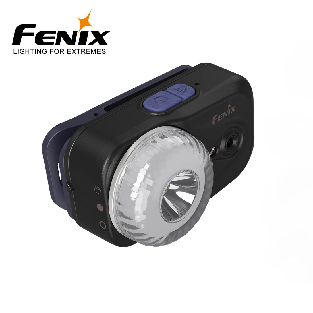 FENIX HL17R HODELYKT SORT 500LM HVIT/RØD/RGB LYS