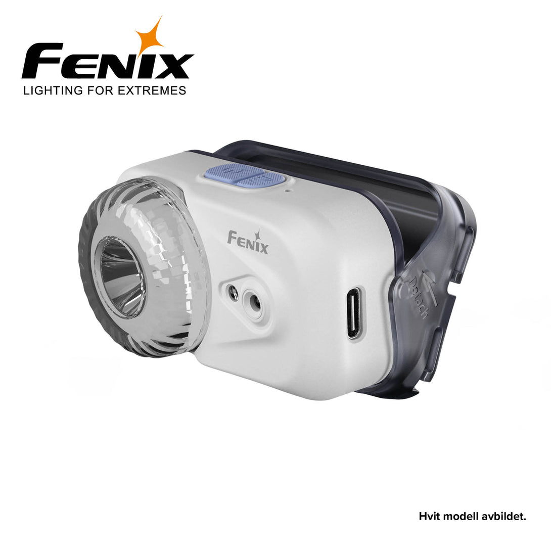 FENIX HL17R HODELYKT SORT 500LM HVIT/RØD/RGB LYS