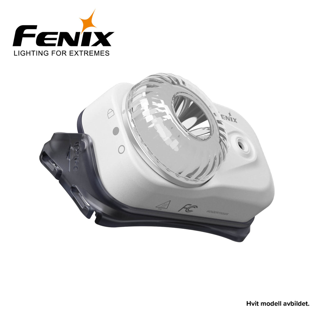 FENIX HL17R HODELYKT SORT 500LM HVIT/RØD/RGB LYS