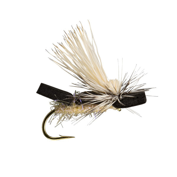 Foam Skater Fly Black Tan | Troutofile