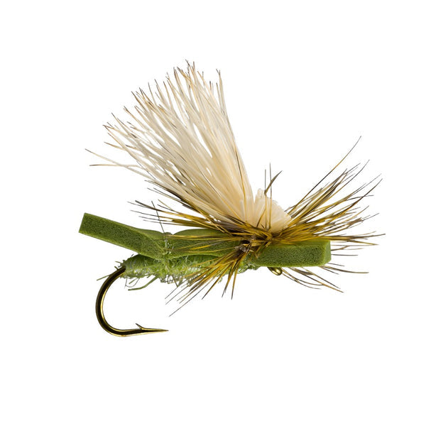 Foam Skater Fly Natural Olive | Troutofile