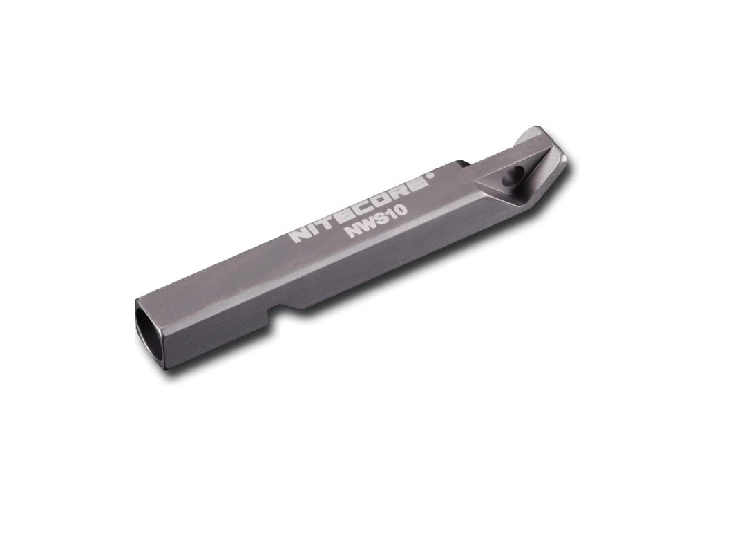 Nitecore nws10 titanium fløyte 120Db - Friluftsliv