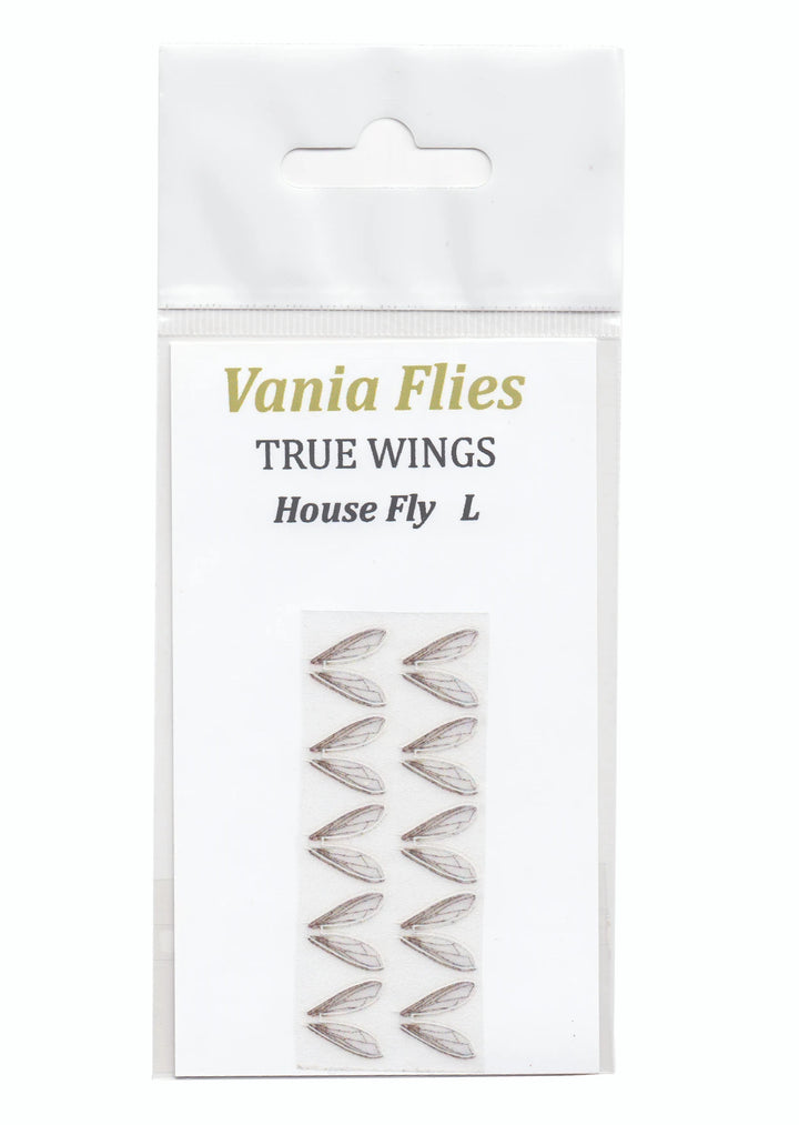 Realistiske Vingepar til Fluebinding: Vania True Wings Spyflue