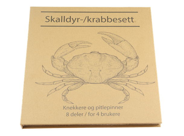 Gavesett Skalldyr/Krabbe - Kasseroller