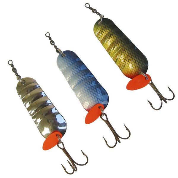 Abu Garcia | Ferskvann Atom Classic Sluksett Favoritter 3 Pack - Flue.no - Spinnersluk