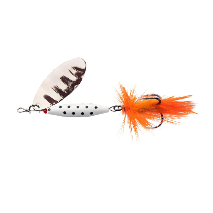 Abu Garcia | Refleks Hvit Spinner - Flue.no - Spinnersluk