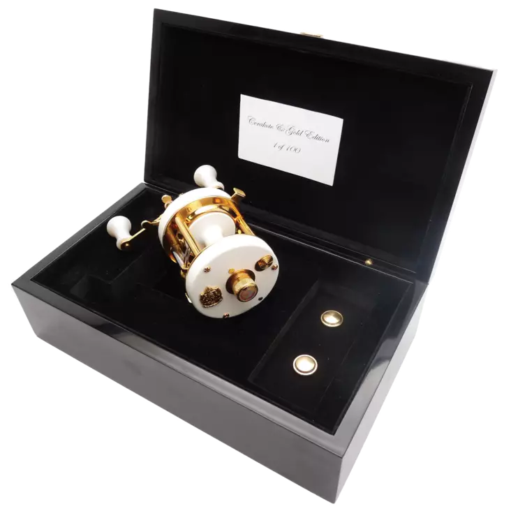 Ambassadeur 6500 CDL Cerakote & Gold Limited Edition - Flue.no - Fiskesneller