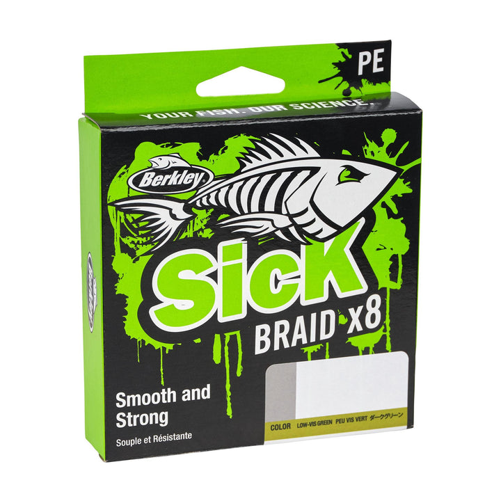 Berkley | Sick Braid Multifilament fiskesnøre - Flue.no - Fiskesener og -liner