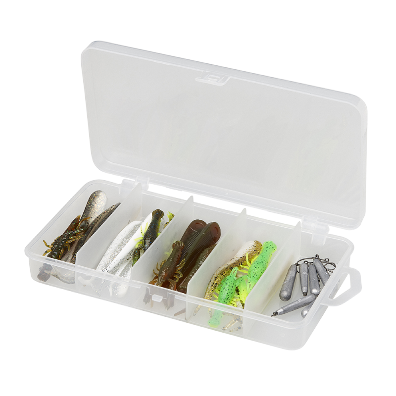 DROPSHOT ACADEMY KIT MIXED COLORS 36PCS - Flue.no - Jiggboks komplett med jigger