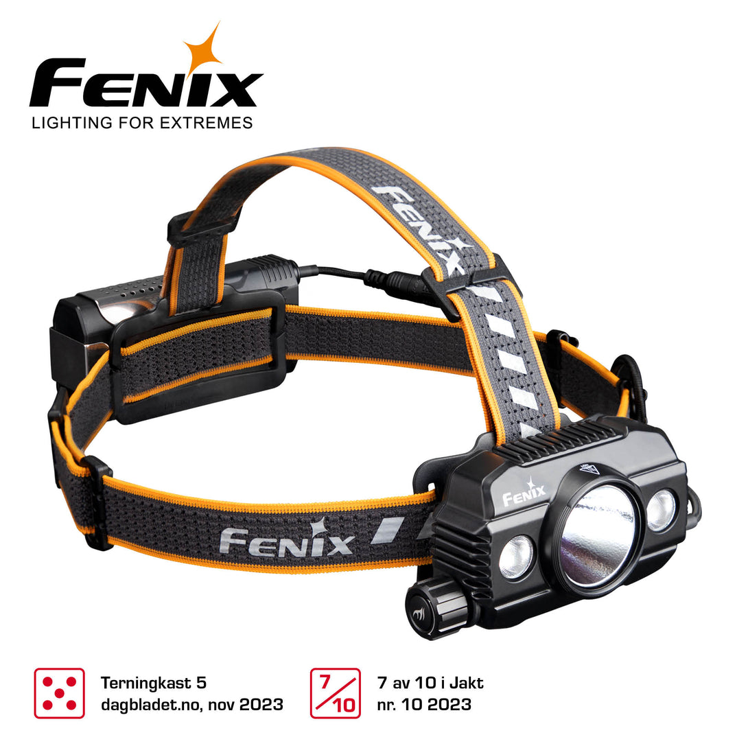 FENIX HP30R V2.0 HODELYKT 3000LM - Flue.no - Hodelykter