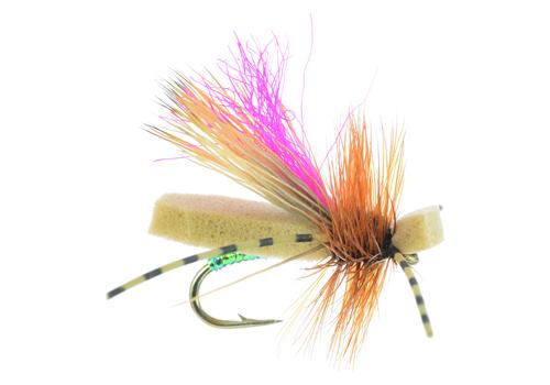 Foam Skater Fly UV Hopeless Clown | Trout-O-File - Flue.no - Fiskefluer