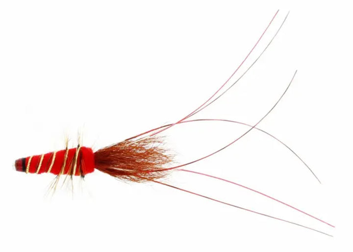 Frances Tube Red - Flue.no - Fiskefluer