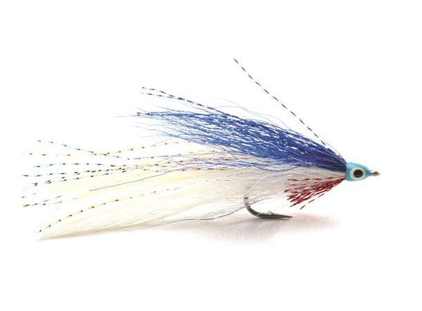 Lefty's Deceiver - White/Blue - Flue.no - Fiskefluer