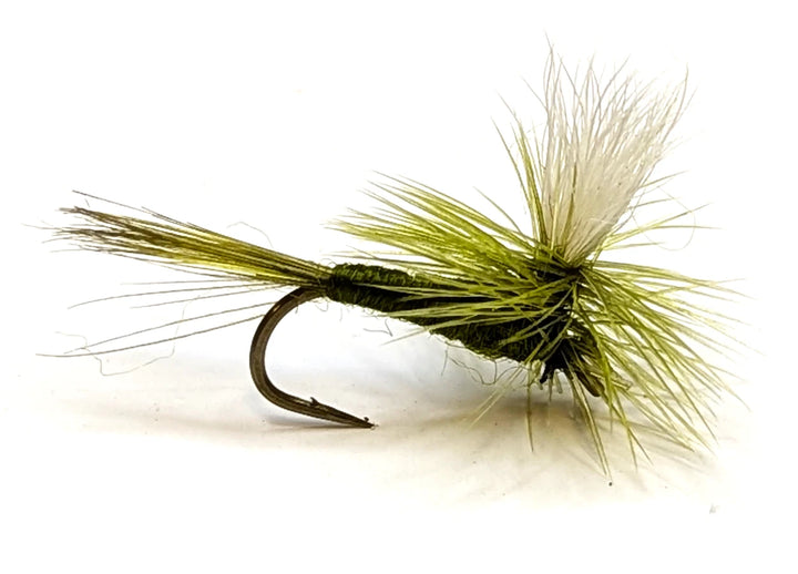 Olive Parachute - Flue.no - Fiskefluer