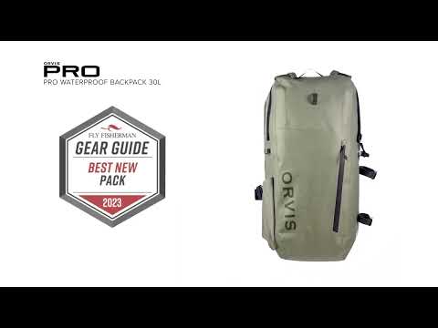 Orvis PRO Waterproof Backpack 30L fluefiskesekk