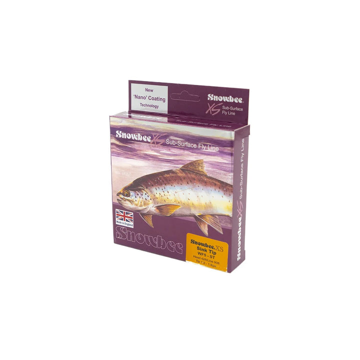 Snowbee XS flyt/sink Tip flueline White/Mustard - Flue.no - Fluesnøre og Flueline