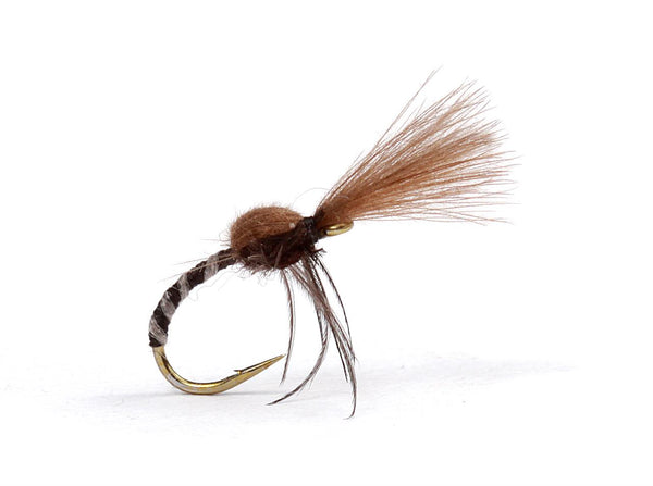 Spider Midge Genders Black CDC - Flue.no - Fiskefluer