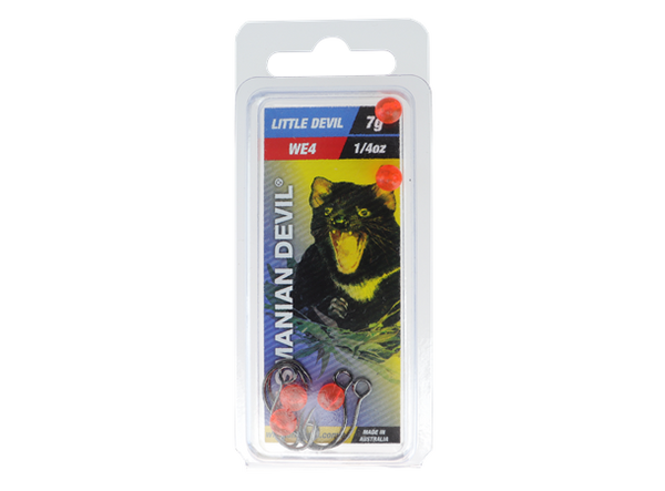Tasmanian Devil Wide Eye - Flue.no - Fiskeagn og -sluker