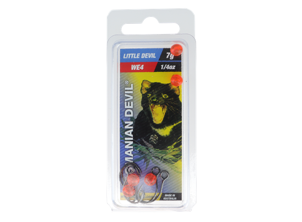 Tasmanian Devil Wide Eye - Flue.no - Fiskeagn og -sluker