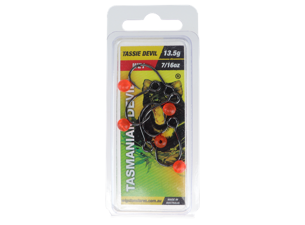 Tasmanian Devil Wide Eye - Flue.no - Fiskeagn og -sluker