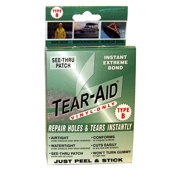 Tear-Aid Type-B Stoffreparasjon - Flue.no - Fiskeutstyr
