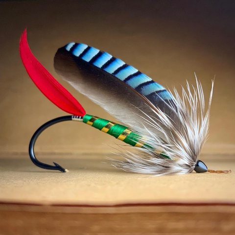 The Blue Jay Salmon Fly - Flue.no - Fiskefluer
