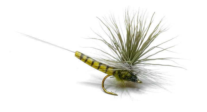 Vania | Elk Wing May Fly Olive - Flue.no - Fiskefluer
