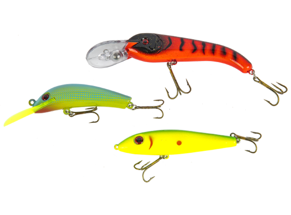 Wobblersett - 3pk | Osean - Flue.no - Fiskeagn og -sluker