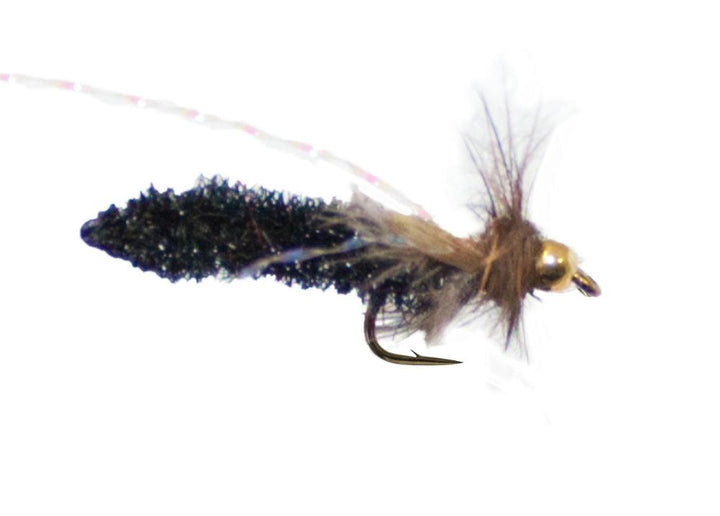 boname caddis black larveflue - Fiskefluer - Flue.no