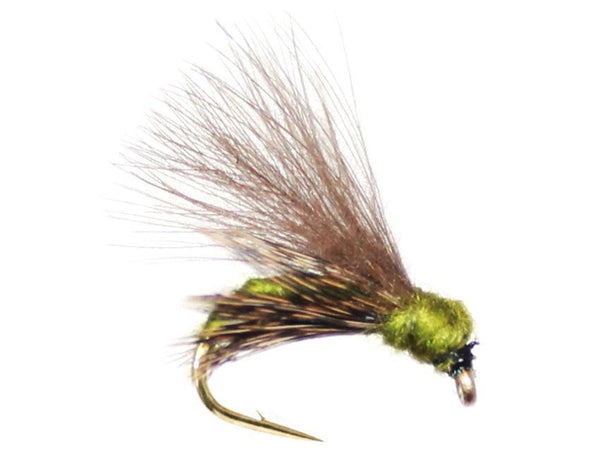 cdc caddis midge emerger olive - Fiskefluer - Flue.no