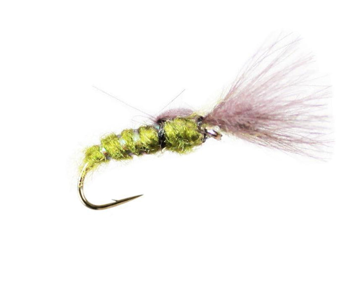 CDC Emerger Olive - Flue.no - Fiskefluer