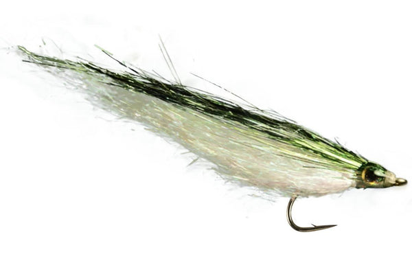 Deceiver Olive/Silver - Flue.no - Fiskefluer