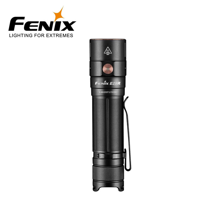 fenix e28r led lykt 1500 lm m batteri usb c - - Flue.no