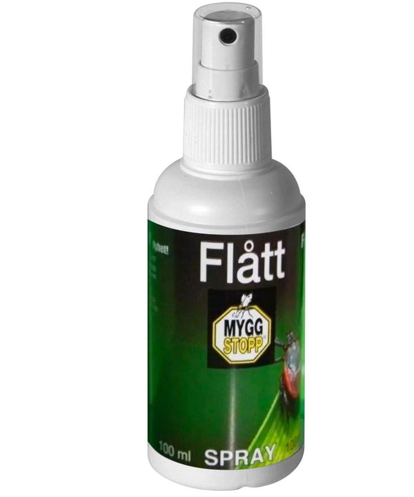Flåttspray Myggstopp 100ml - Flue.no - Myggnett og insektsskjerming