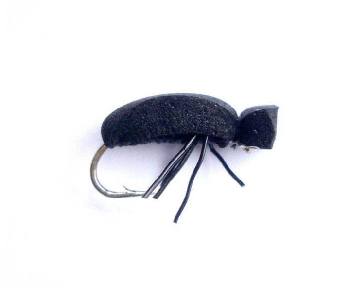 Foam Beatle Black - Flue.no - Fiskefluer
