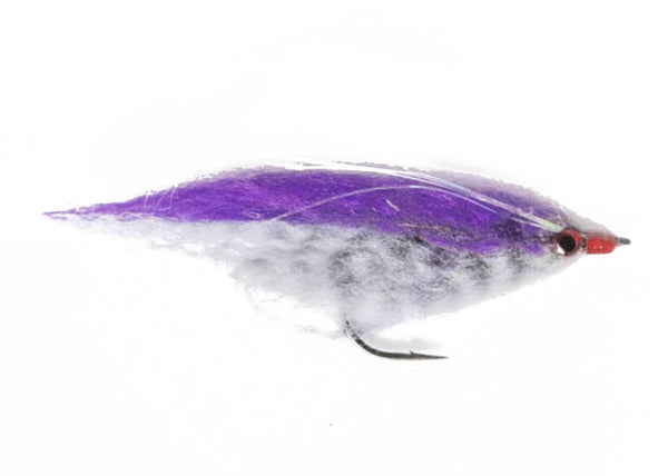 Gjeddefavoritt Lilla/Grå - Flue.no - Fiskefluer