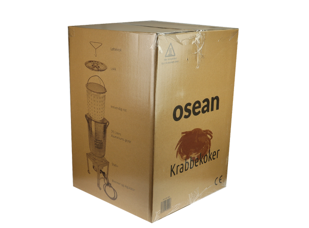 Krabbekoker Komplett 35L - Flue.no - krabbefiske