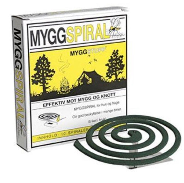 myggspiral 10pk fungerer bra like godt mot knott - - Flue.no