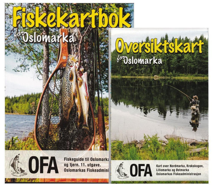 ofa fiskekartbok for oslomarka 11 utgave - Fiske - Flue.no