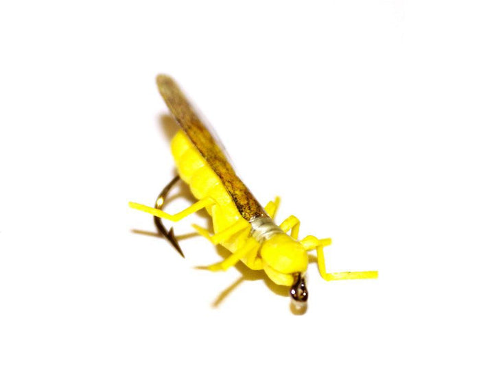 Vania | True Stone Fly Yellow - Flue.no - Fiskefluer