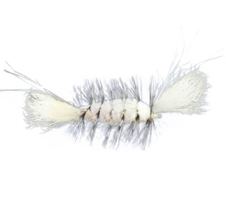 white bomber dryflytube 1 - Fiskefluer - Flue.no