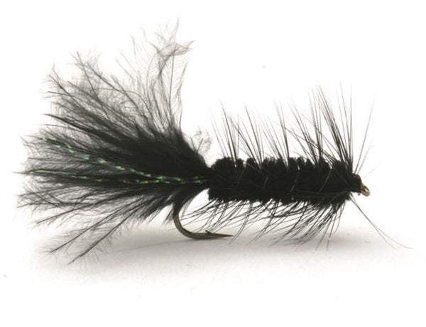 woolly bugger black - Fiskefluer - Flue.no