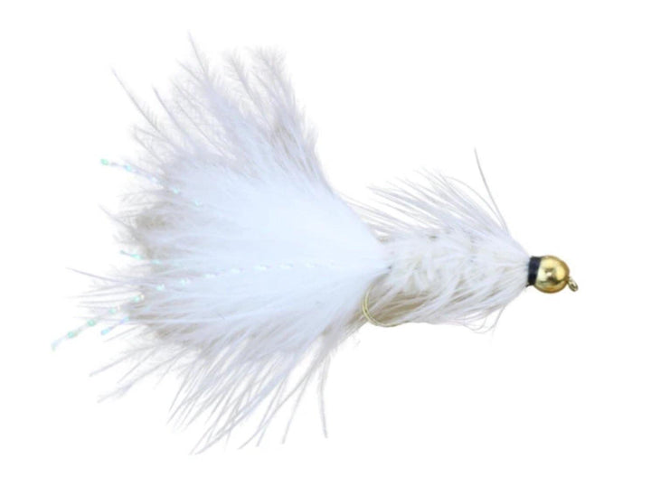 woolly bugger white bh - Fiskefluer - Flue.no